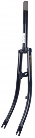voorvork vast 28 inch 1 inch 270 mm staal zwart