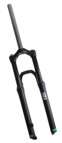 voorvork verend 27,5 inch ATB/MTB 1 1/8 inch matzwart