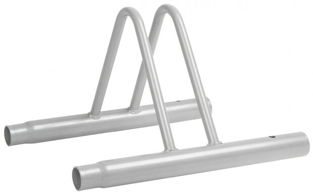 fietsenrek voor 1 fiets zilver