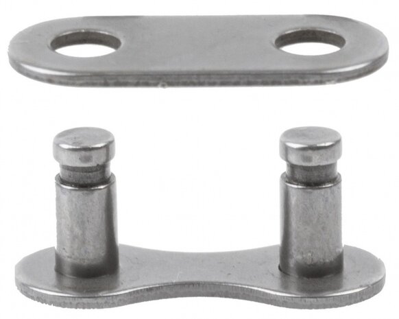 kettingschakel Fusion 1/2 x 1/8 staal 1S zilver