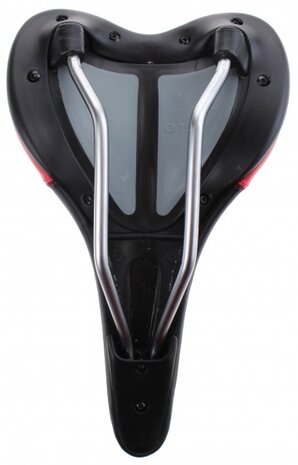 zadel Sport unisex zwart/rood