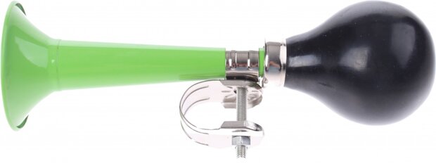 metalen fietstoeter Bike Fun groen