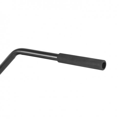 trekstang fietskar staal zwart 120 cm 3-delig