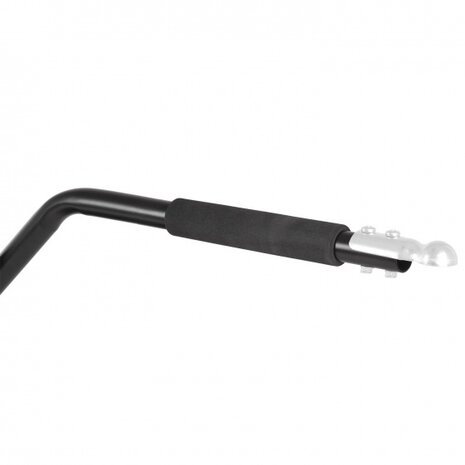 trekstang fietskar staal zwart 120 cm 3-delig