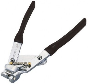 kabelspantang C-356 zwart/zilver 17 cm