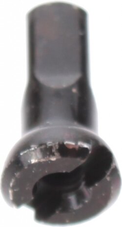 spaaknippels 14G Polyax 12 mm messing zwart 144 stuks