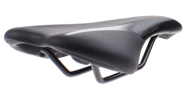zadel 540A Concept unisex zwart 26,5 cm