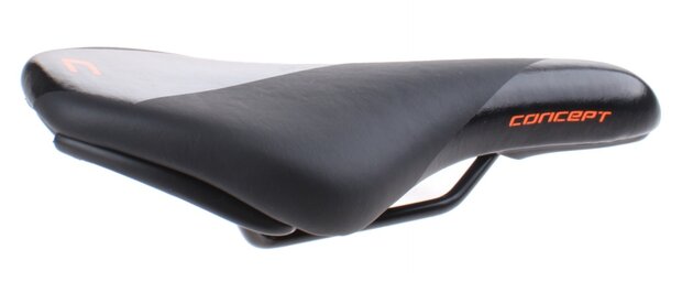 zadel 9008A Concept unisex zwart 27,5 cm
