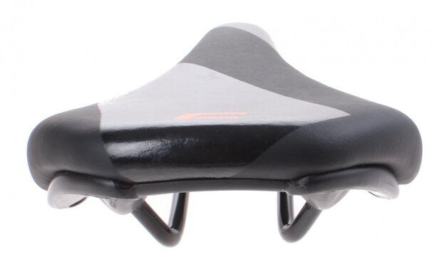 zadel 9008A Concept unisex zwart 27,5 cm