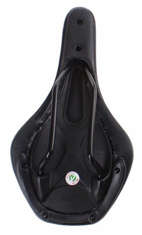 zadel 9008A Concept unisex zwart 27,5 cm