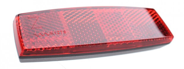 reflector achter 50/80 mm rood/zwart