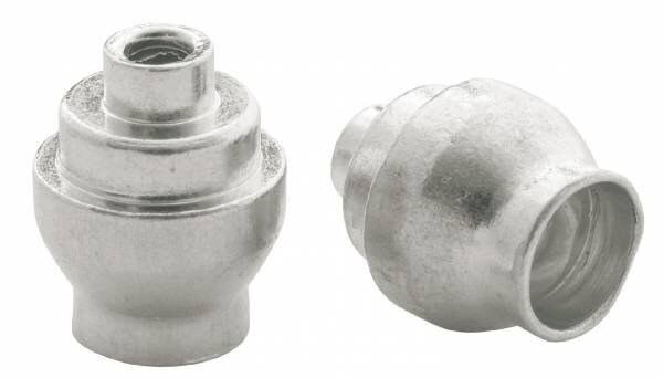kabelhoedjes 5,5 x 12 mm messing zilver 100 stuks