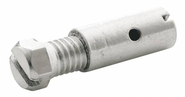 kabelklembout M6 x 14 mm messing zilver 50 stuks