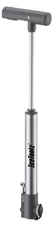 mini-fietspomp VeloAgile aluminium zilver
