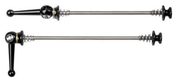 quick release-set Pro 100/135 mm zwart