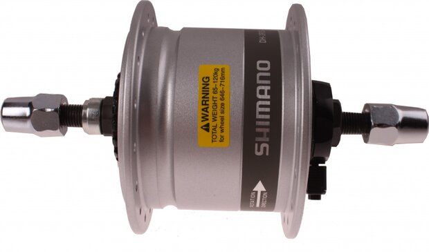naafdynamo voor DH-3R35 rollerbrake zilver