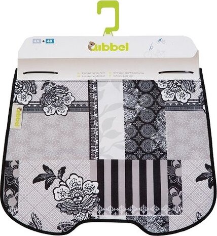 stylingset voor Qibbel windscherm Suzy zwart/wit Q711