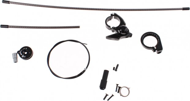 remote lock-out met kabel zwart