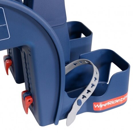 fietszitje voor Deluxe blauw 1-4 jaar 2-delig
