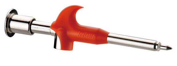 vetspuit voor kopervet rood/zilver