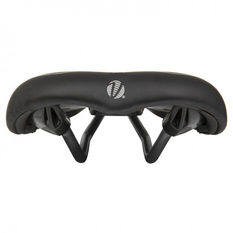 zadel Fit Athlete BC S 286 x 134 mm zwart