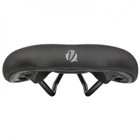 zadel Fit Athlete BC XL 275 x 163 mm zwart