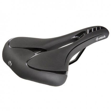 zadel Velo-Fit Athlete FC XL 277 x 163 mm zwart