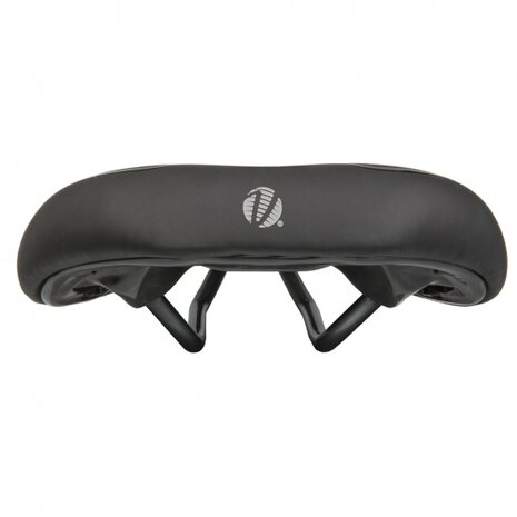 zadel Velo-Fit Athlete FC XL 277 x 163 mm zwart