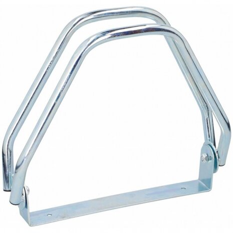 fietsenrek verstelbaar 33,5 x 8,5 x 29 cm zilver