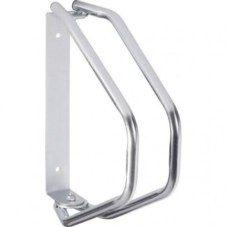 fietsenrek verstelbaar 33,5 x 8,5 x 29 cm zilver