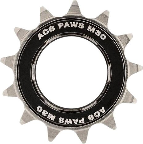 freewheel 15T 1/2 x 3/32 inch zwart/grijs