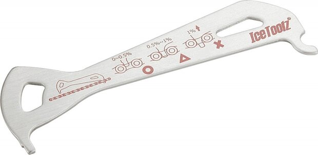 slijtagemeter 12,5 cm zilver