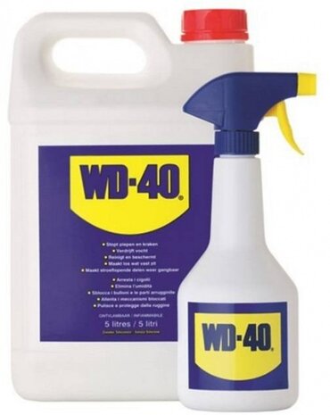 smeermiddel flacon/spuit 5-liter