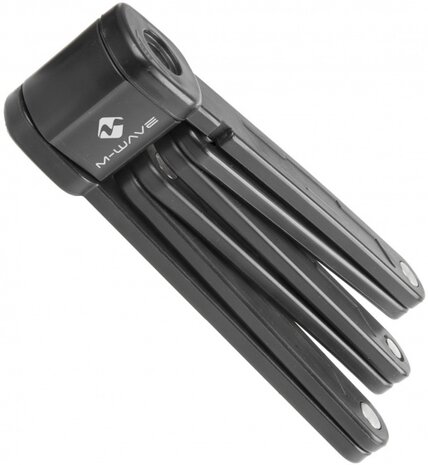 vouwslot 875 x 5 mm zwart