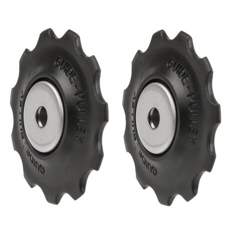 derailleurwieltjes blister 11 tanden zwart 2 stuks