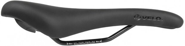 zadel Speedflex GV 277 x 156 mm unisex zwart