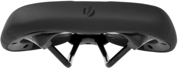 zadel Tour Basic zwart 28 x 18,3 cm