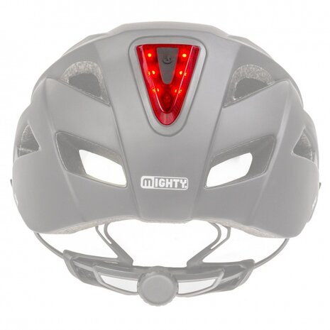 achterlicht fietshelm Move zwart/rood