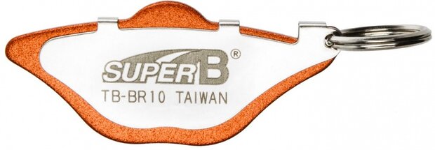 remverstelgereedschap schijfrem TB-BR10 oranje/zilver