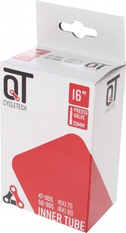 binnenband 16 inch (47/50-305) FV 33 mm zwart