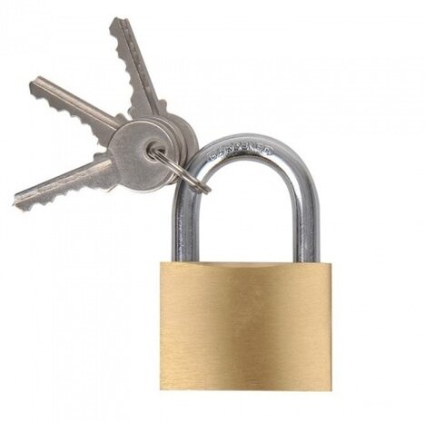 hangslot 40 mm goud