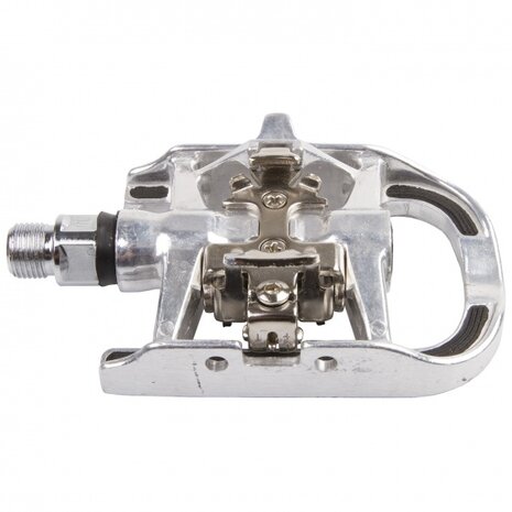 combinatiepedalen SPD zilver set