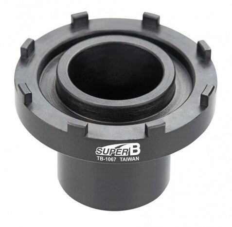 lockringsleutel 8-tands staal 50 mm zwart