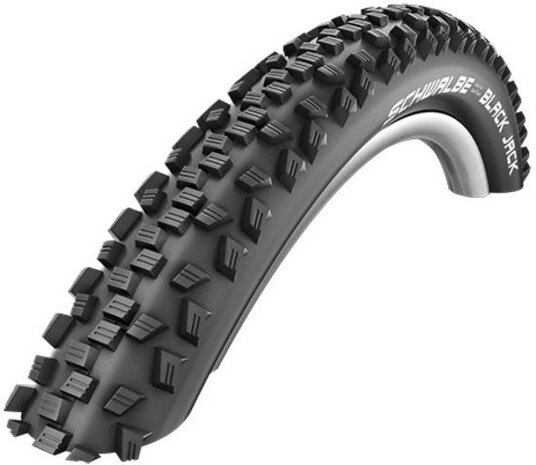 buitenband Black Jack PP 16 x 1.90 (47-305) zwart