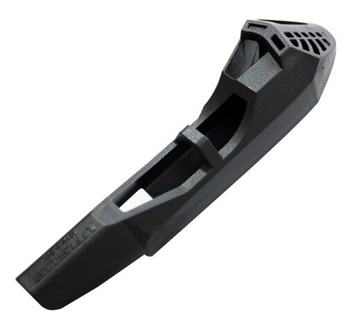 linkervoet dubbele fietsstandaard Jumbo 170 mm zwart