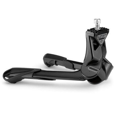 linkervoet dubbele fietsstandaard Jumbo 170 mm zwart