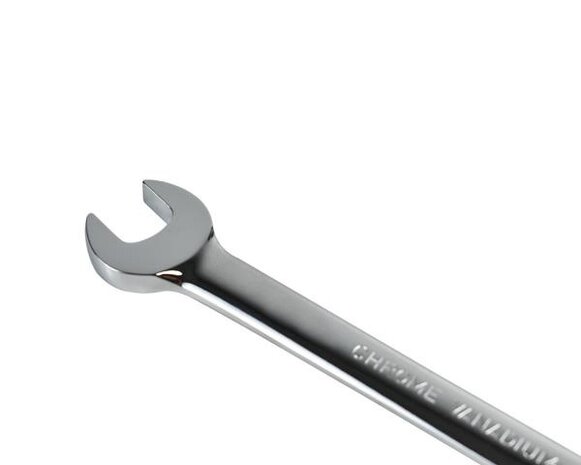 ring-/steeksleutel met ratel 13 mm chroom-vanadium