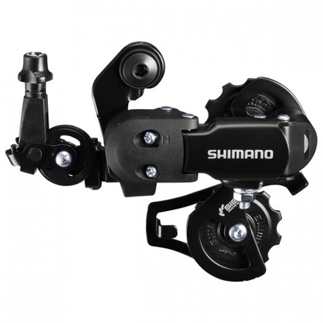 achterderailleur Tourney RD-FT3 6/7S korte kooi zwart