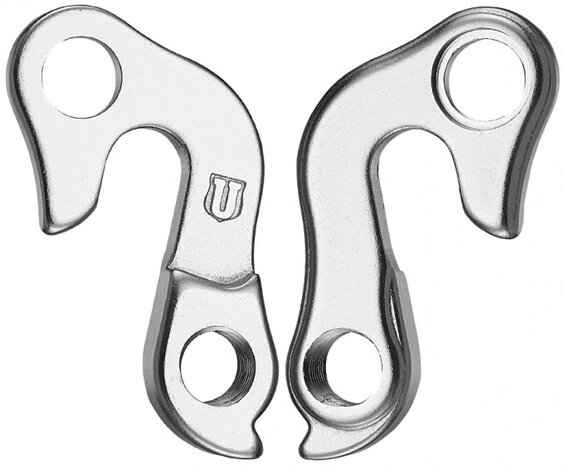 derailleurhanger GH-205 Fuji 62 mm zilver