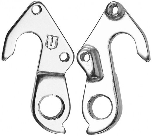derailleurhanger GH-216 Focus 54 mm zilver